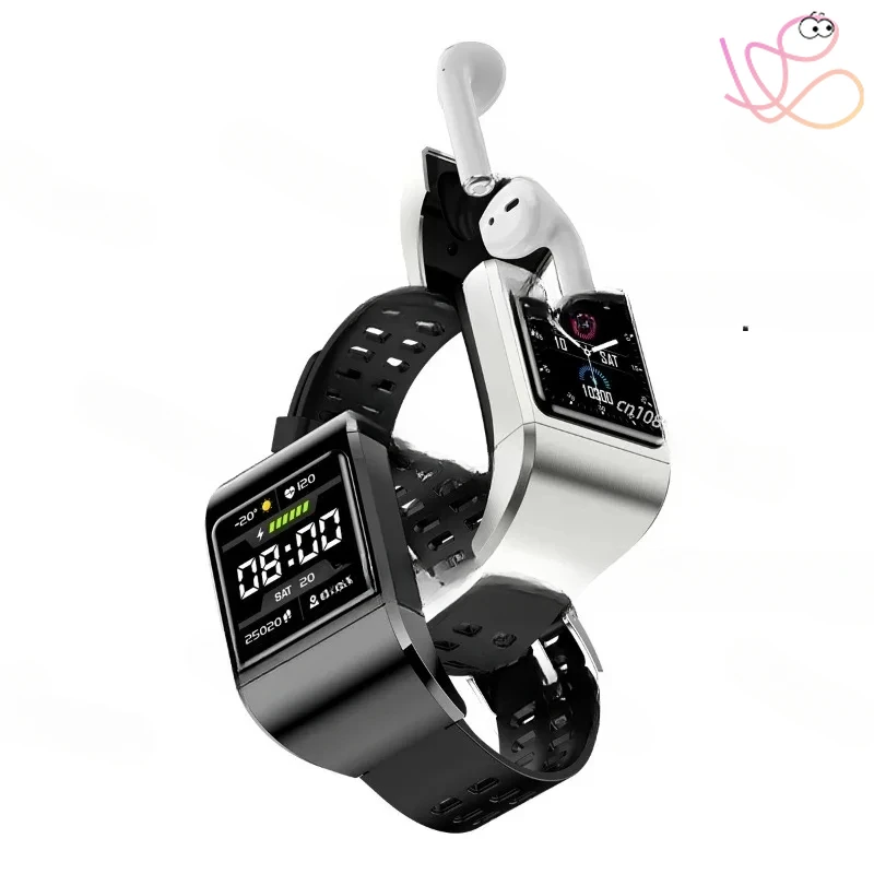 Newest Arrival 2 In 1 Wireless Smart Watch With Earbuds Ear Buds Headset Smart Bracelet Tws Earphones Smartwatch Earbuds G36pro