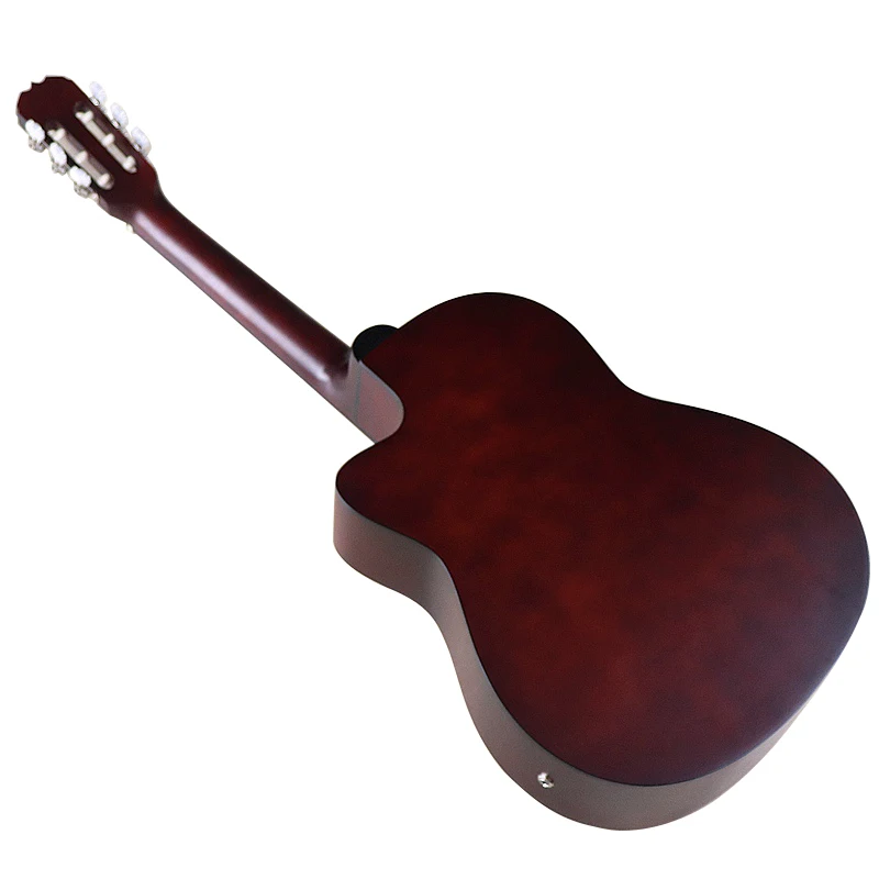 Classic Guitar 39 Inch 6 String Basswood Matte Finish Cutaway Design Guitarra Can Install EQ