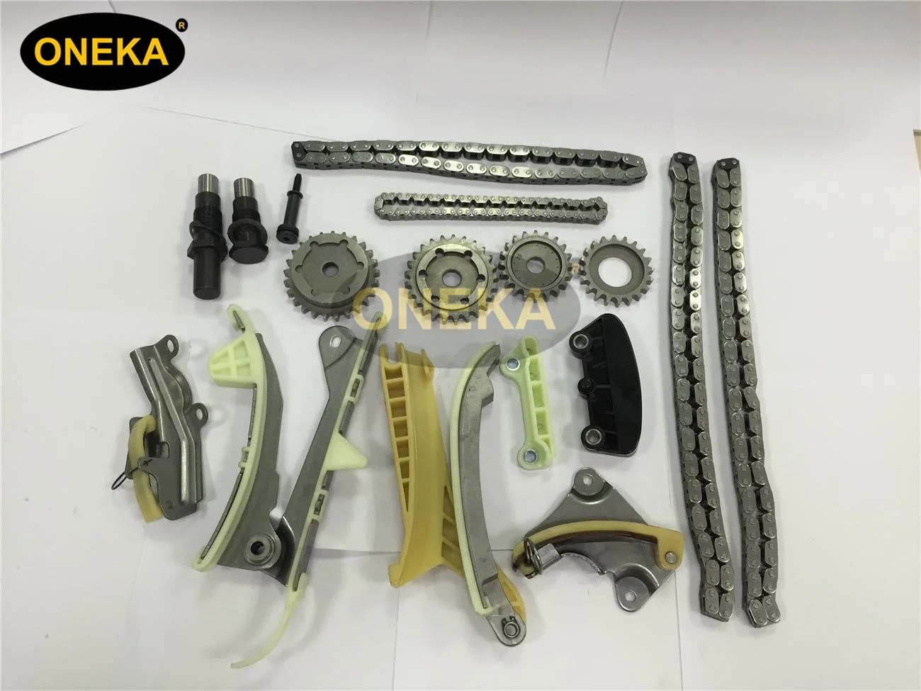 [ONEKA] Timing Guide Sets YL2E6M290AA Tensioner 7U3Z-6K254-A 7U3Z-6K254-B FOR FORD EXPLORER 4.0L 2005 RANGER MAZDA B4000