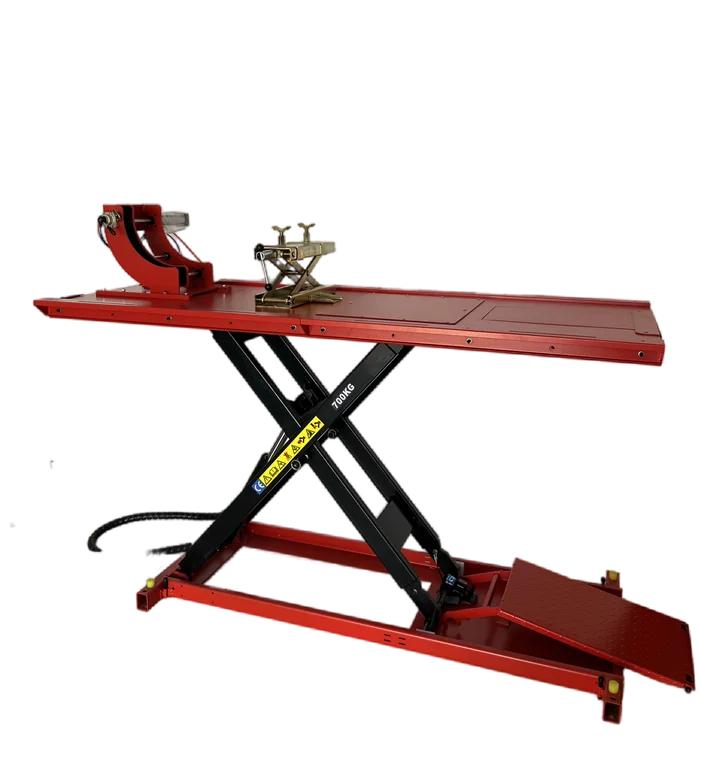 Motorcycle Scissor Lift 700kg Hydraulic Lift Maintenance Platform