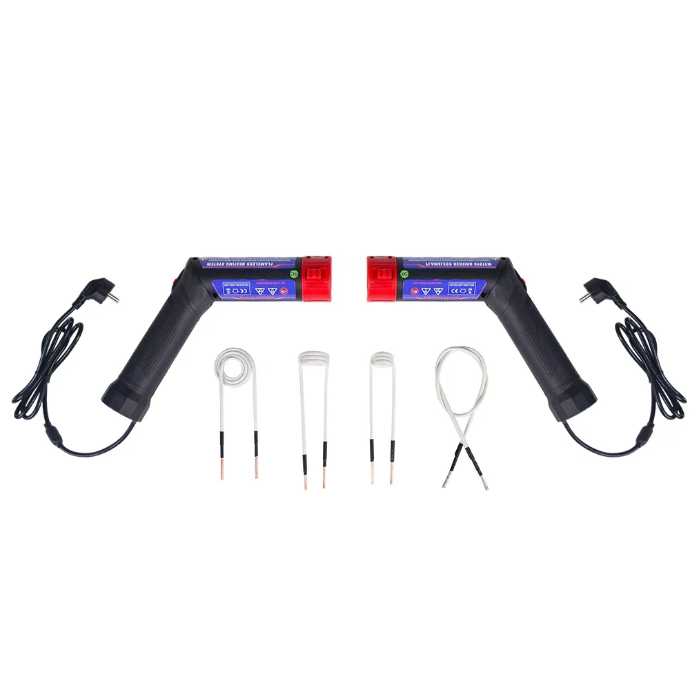 1700W Mini Flameless Magnetic Induction Heaters 110V/220V Car Bolt Remover Repair Tools with 4 Coils