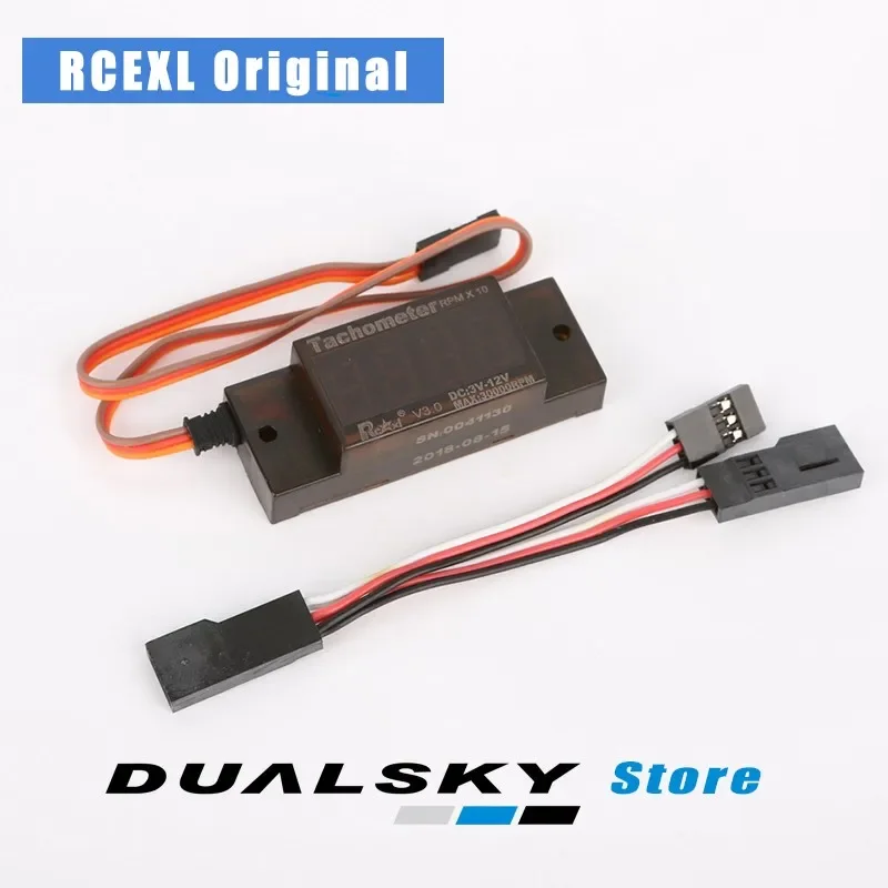 Rcexl V3.0 إشعال صغير عداد سرعة عداد سرعة الدوران مشعل ، ملحقات لمحركات DLE محركات MT طائرة تعمل بالغاز RC