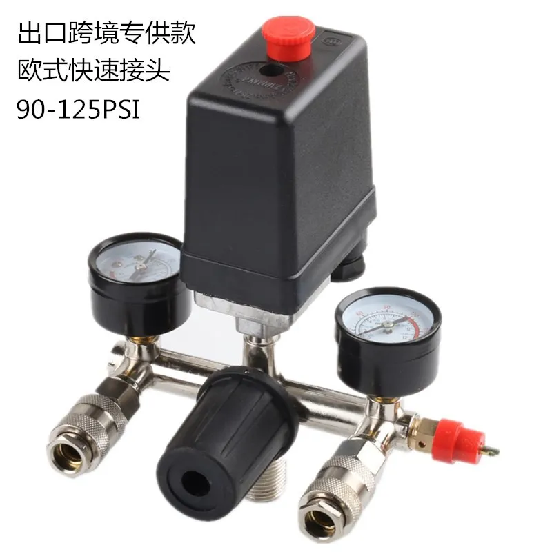 أجزاء ضاغط الهواء لمضخة الهواء، مفتاح الضغط، التحكم الآلي، مجموعة دعامة باما، اتصال أوروبي سريع