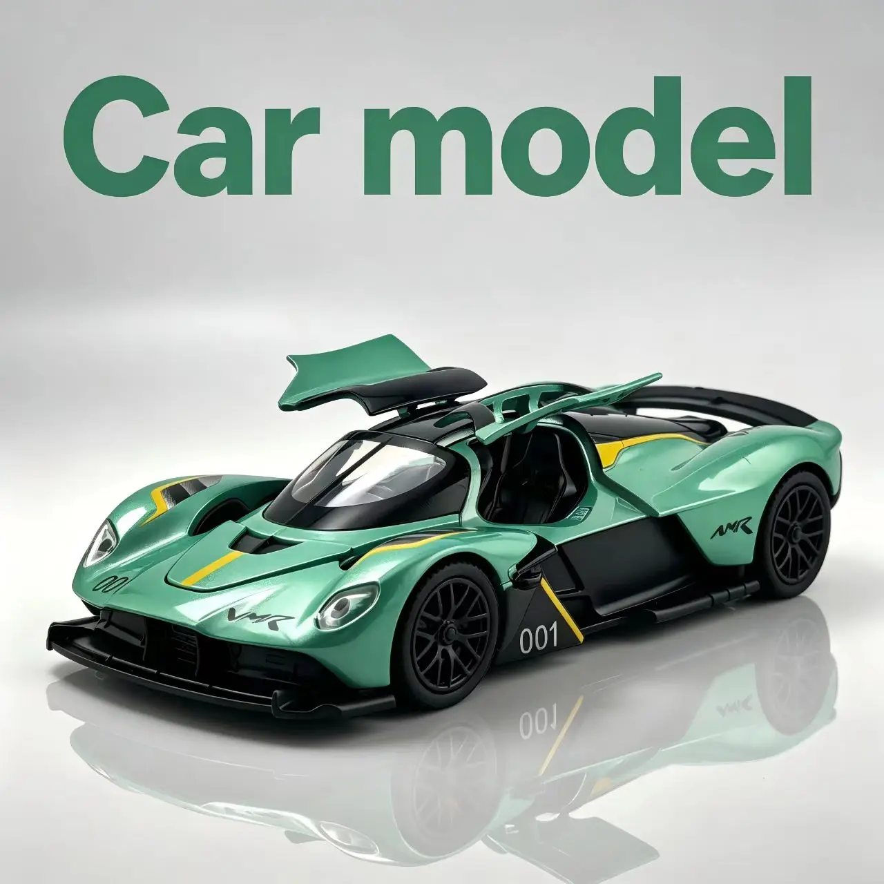 1:32 Scale Alloy Model Racing Car Model with Base, Exquisite Alloy Car Model Toy, Adult Collection and Home Decoration