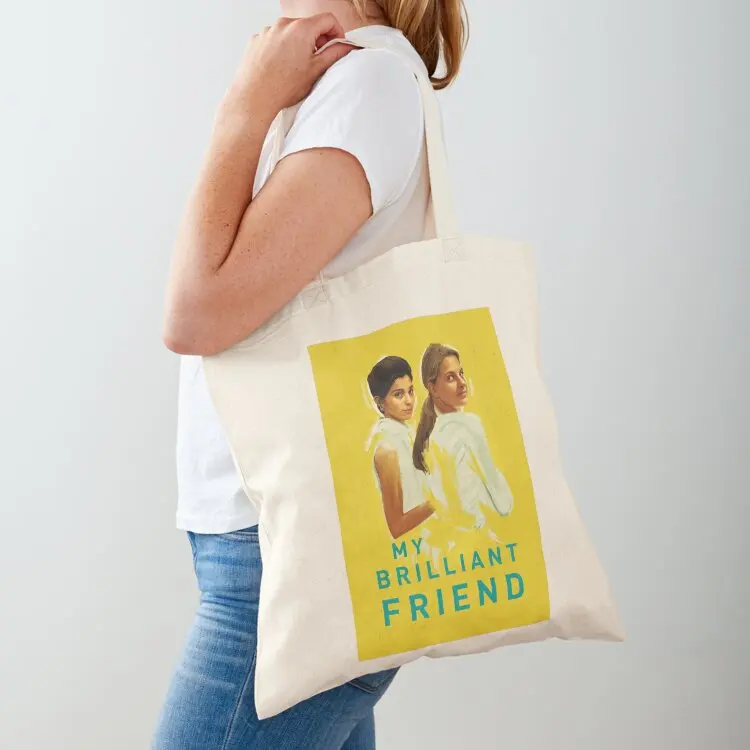 

My Brilliant Friend (large) Tote Bag Beach bag tote bag men Shopper Canvas shoulder