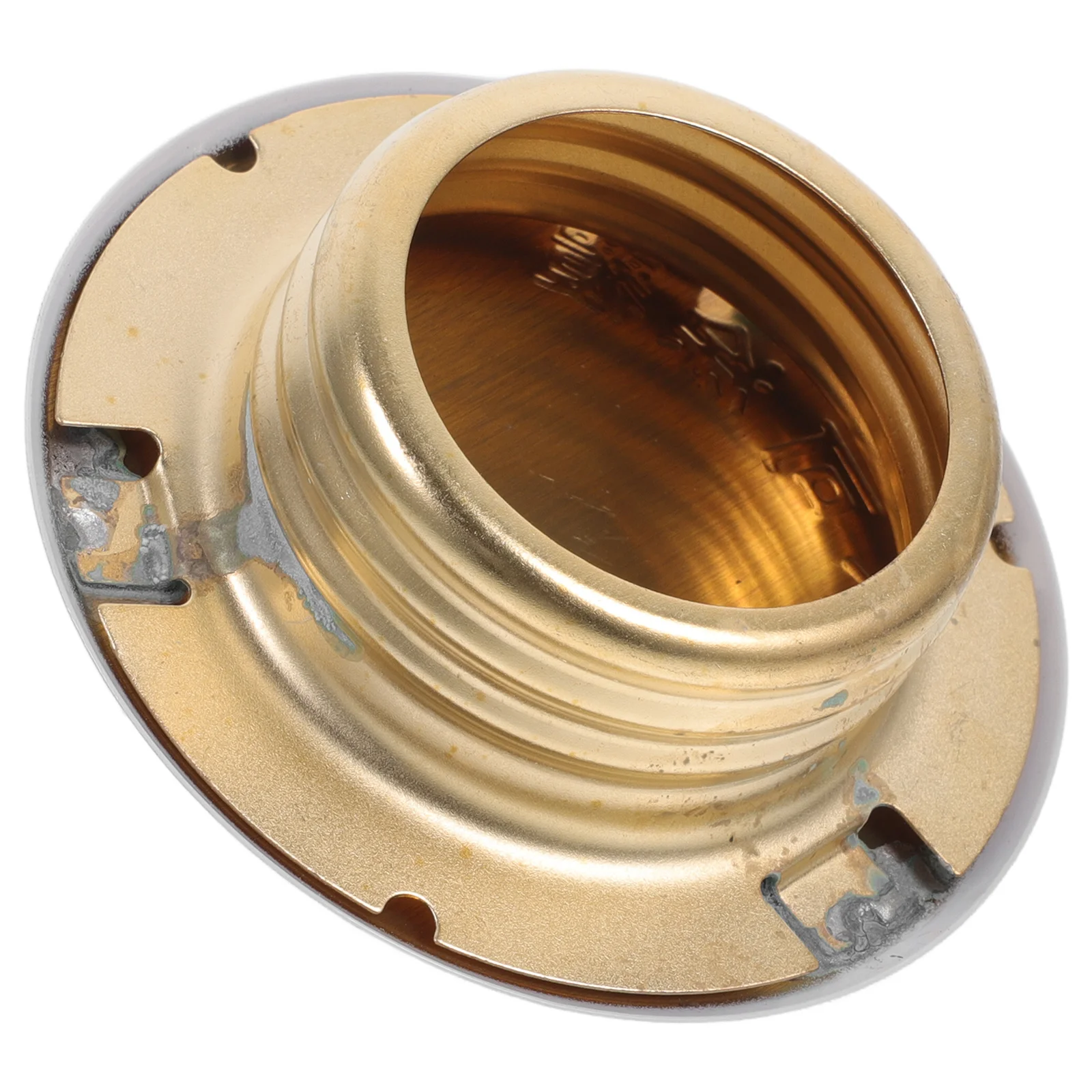 Feuer-Sprinkler-Düsenabdeckung, Kupfer, dekorative Rosettenplatte für Decke, Wohn, Gewerbe, Industrie, Sicherheit