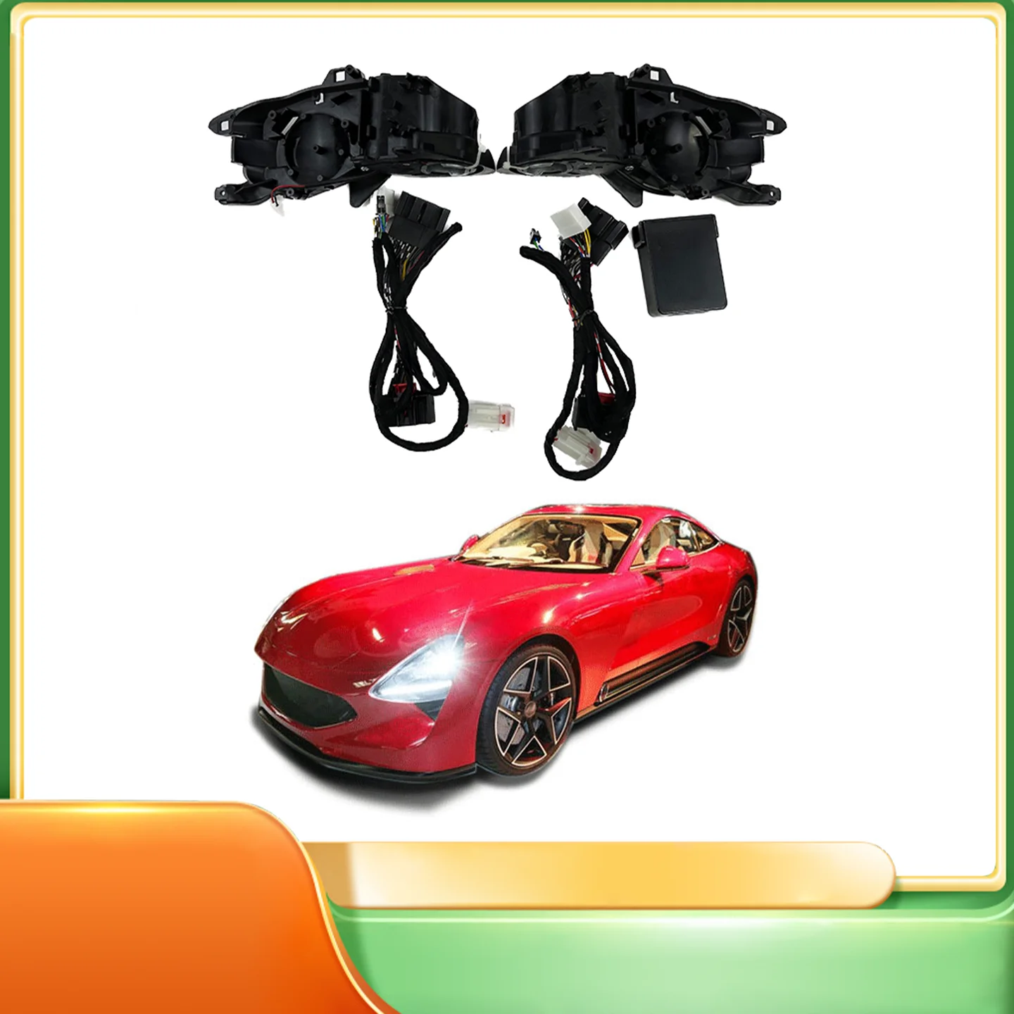 

For Audie TT 2019+ Auto Intelligent Automatic Car Electric Rearview Side Mirror Folding System Kit Modules