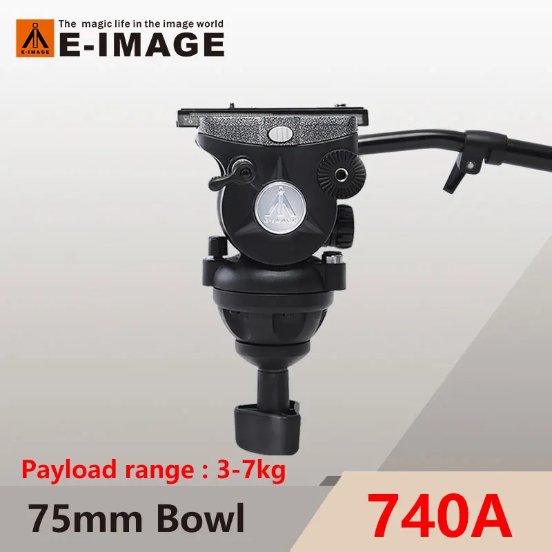 E-IMAGE 710A GH05 GH08 EH610 GH06 GH10 GH03 Plus Głowica płynna do aparatu z miską 65 mm 75 mm 100 mm