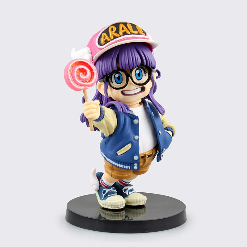 Dr.slump Arale Anime Cartoon Pvc Action Figure Toys Doll 12cm Dr.slump Statue Model Ornaments Christmas Gifts For Children