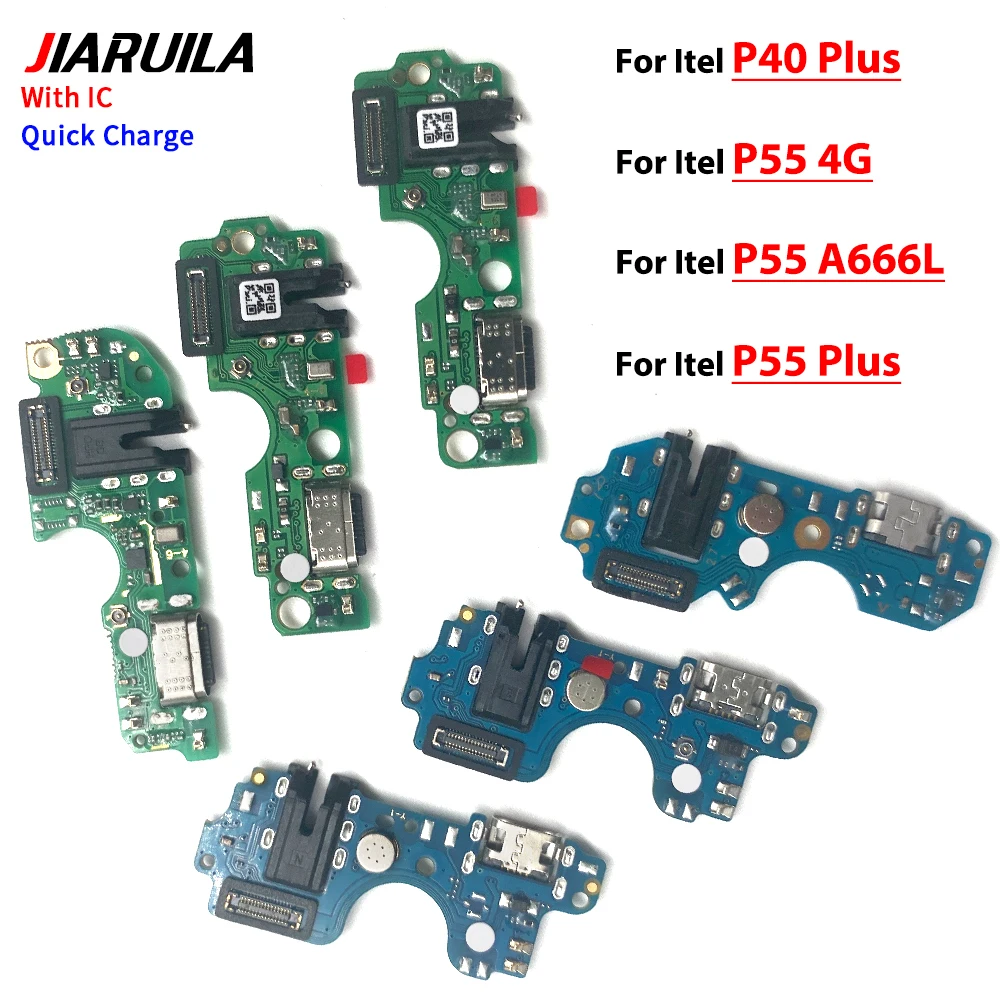 For Itel P36 P37 P38 Pro P40 P55 4G Plus P65 RS4 S16 S18 Pro S23 S25 Micro USB Charger Dock Connector Charging Port Microphone
