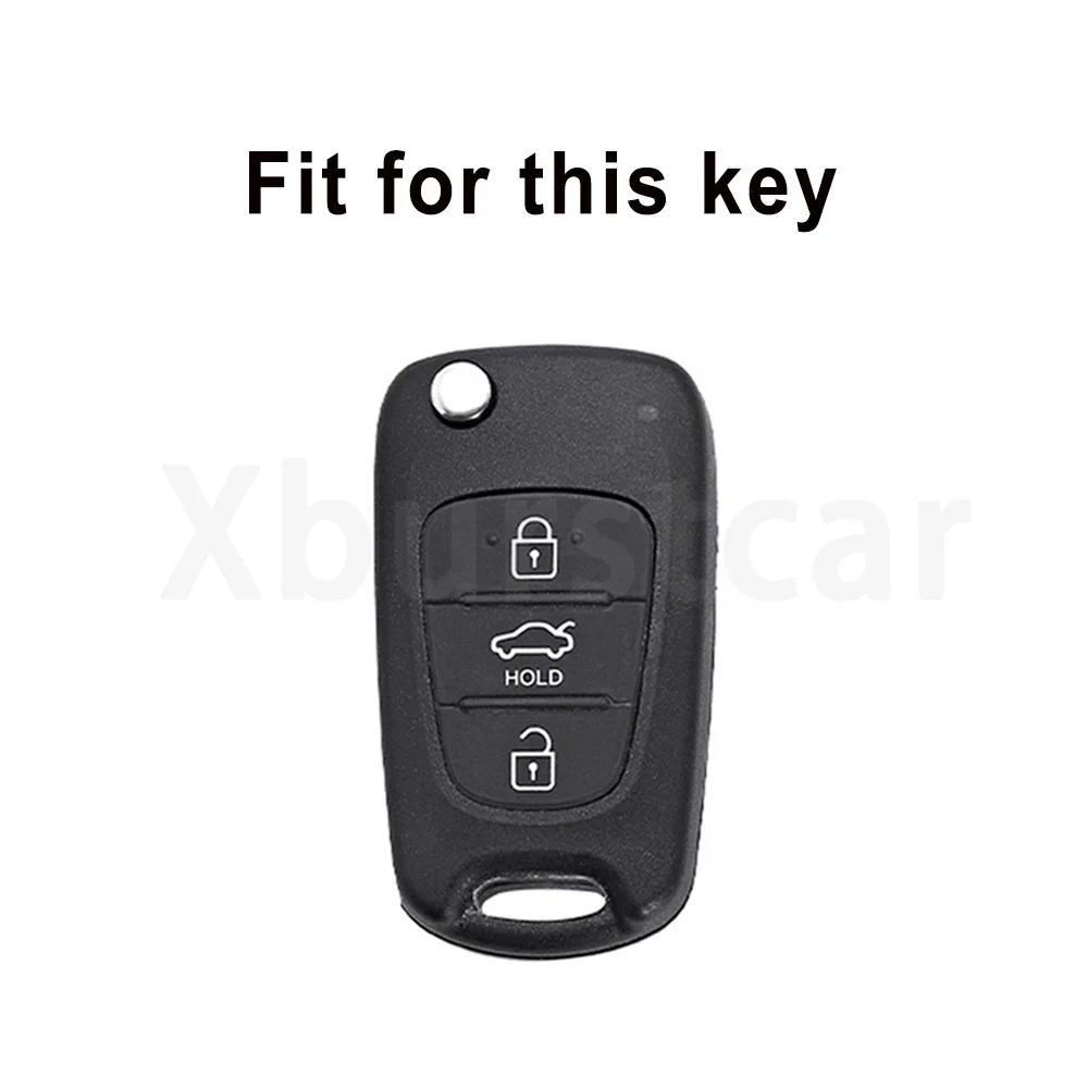 TPU Car Key Case Cover Shell Fob For Hyundai Elantra Accent i20 i30 ix35 For KIA Rio 3 Soul Optima Ceed K2 K5 Cerato Sportage
