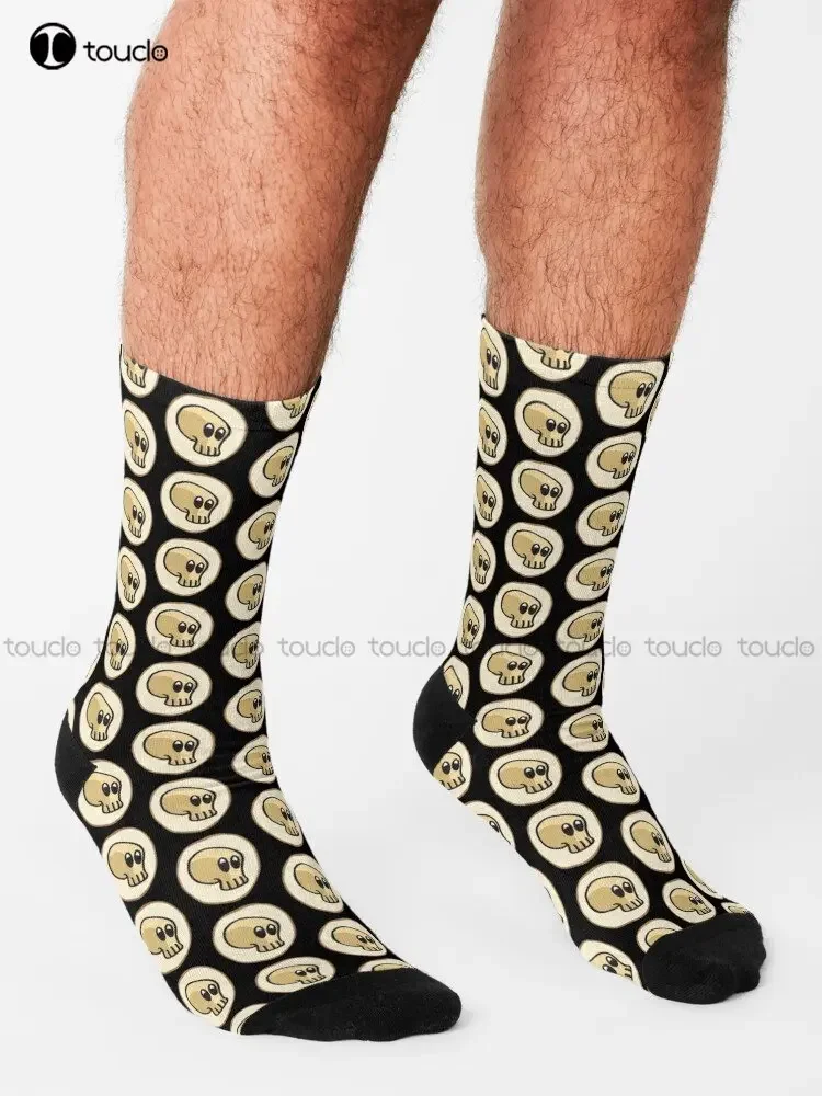 Sugar Skull Funny Skull One C11 Socks White Socks Women 360° Digital Print Personalized Custom Unisex Adult Teen Youth Socks Art