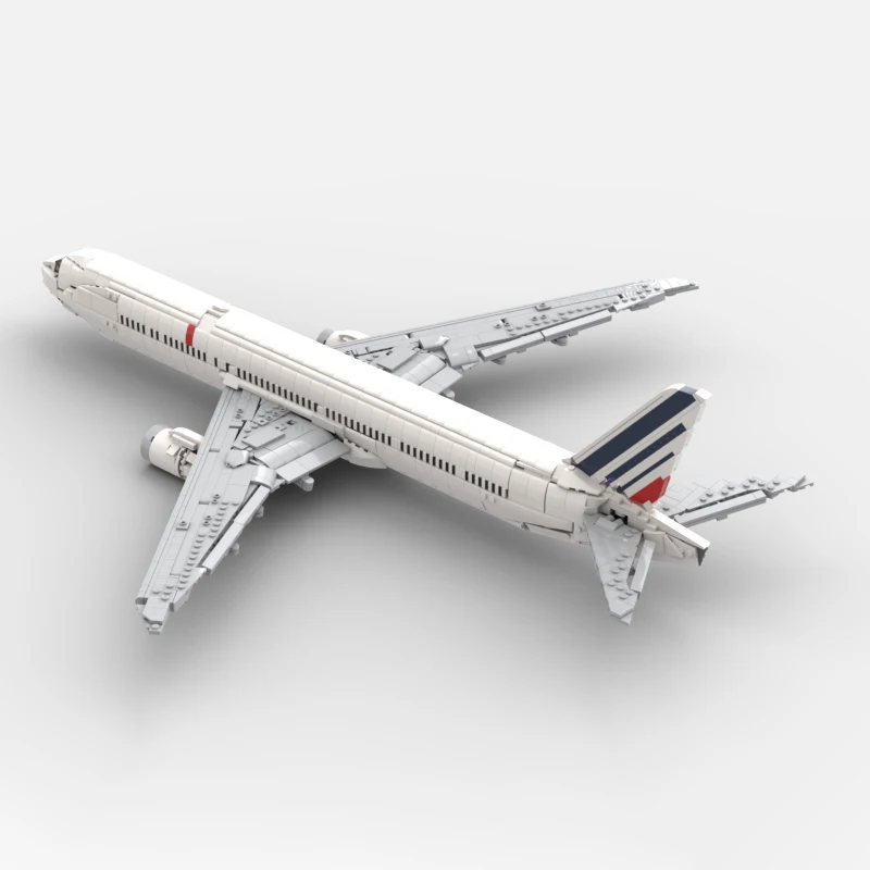 2206pcs MOC Creator Creator Expert Air France 777-300er Model Building Blocks Christmas Gift Idea Creative Education Craft Brick