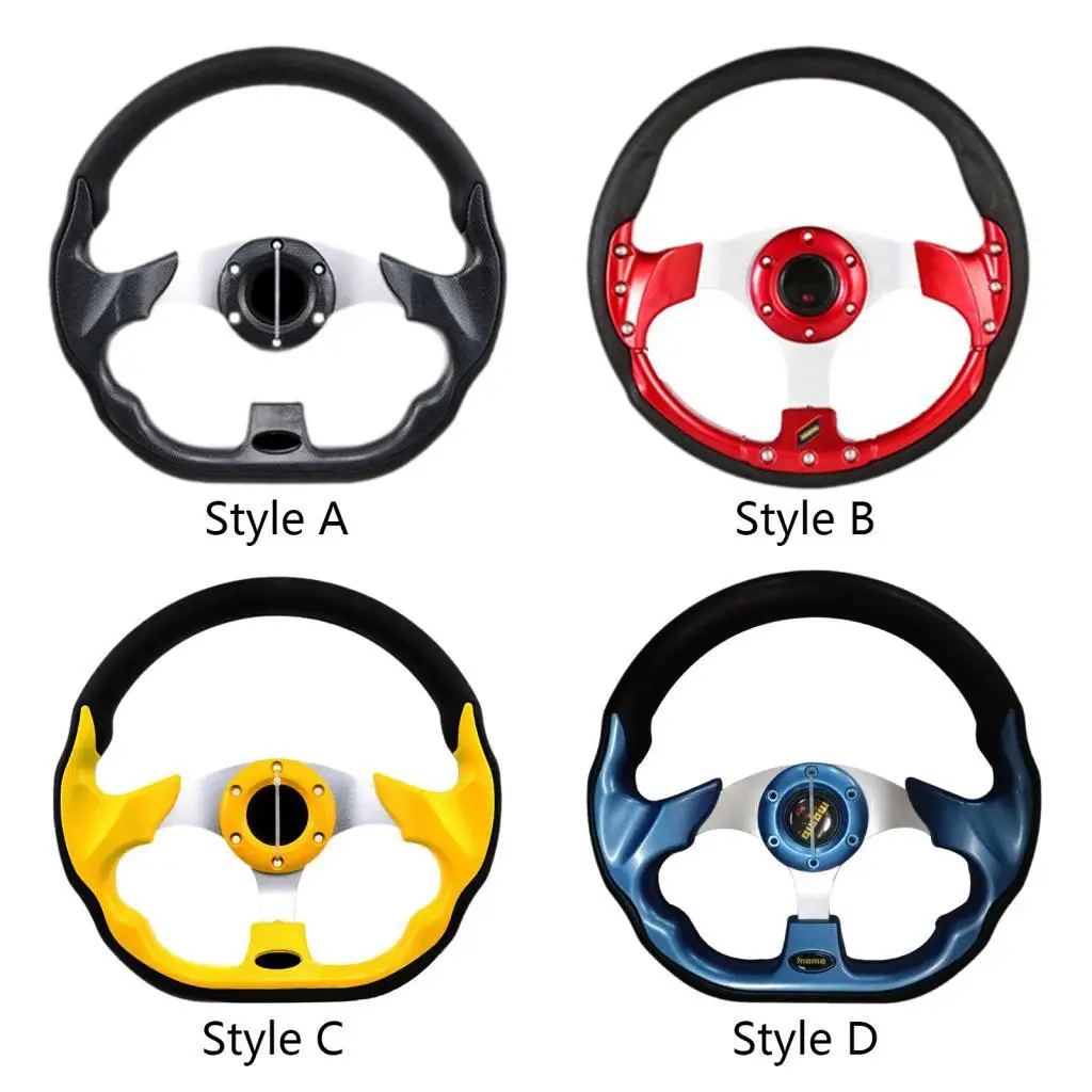 

Car Modified Steering Wheel Most Vehicle Universal Fit Racing Steering Wheel