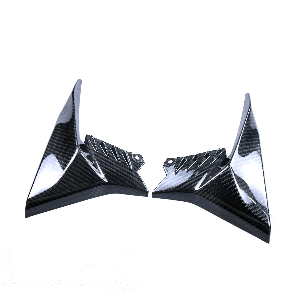 100% 3k Dry Carbon Fiber Side Fairings Motorcycle Accessories For Kawasaki Z900 2020 2021 2022