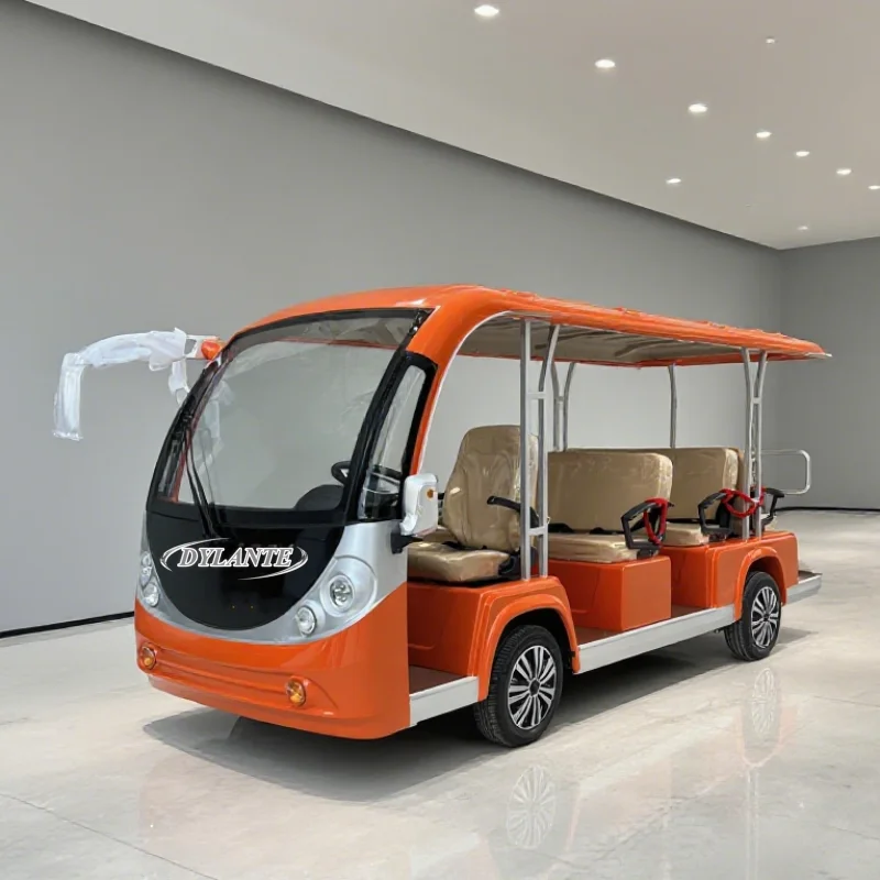 

Open-top Electric Sightseeing Car 8 11 14 Seater Mini Tour Bus for Resorts and City Adventures Electric Bus