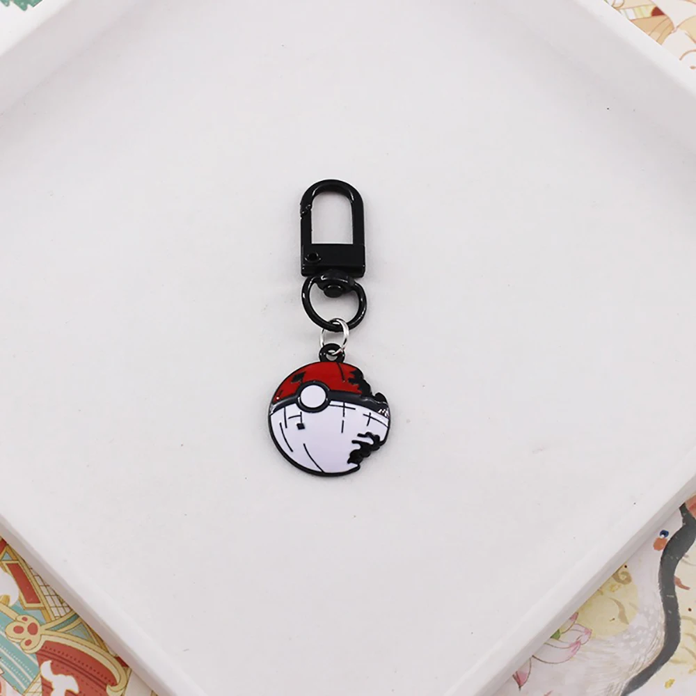 Pokemon Keychain Squirtle Bulbasaur Pikachu Cartoon Key Chain Pendant Alloy Pokémon Keyring Bag Pendant Accessorie Jewelry Gift image 6