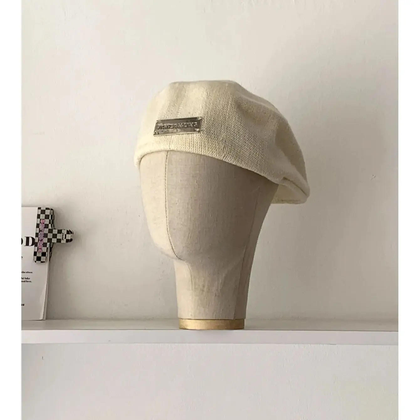 قبعة صوفية يمكنها ارتداء النساء من الأمام والخلف، قبعة عصرية للأمام، قبعة رسام ريترو لمشاهير الإنترنت، قبعة ملابس الشارع