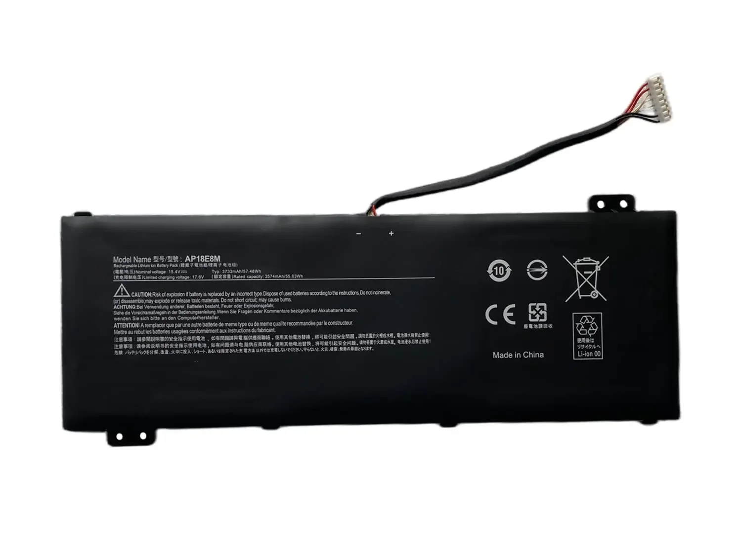 AP18E7M AP18E8M Battery for Acer Predator Helios 300 PH315-52 PH315-53 PH317-53 Predator 300 PT315-51 Nitro 5 AN517-52 AN517-51