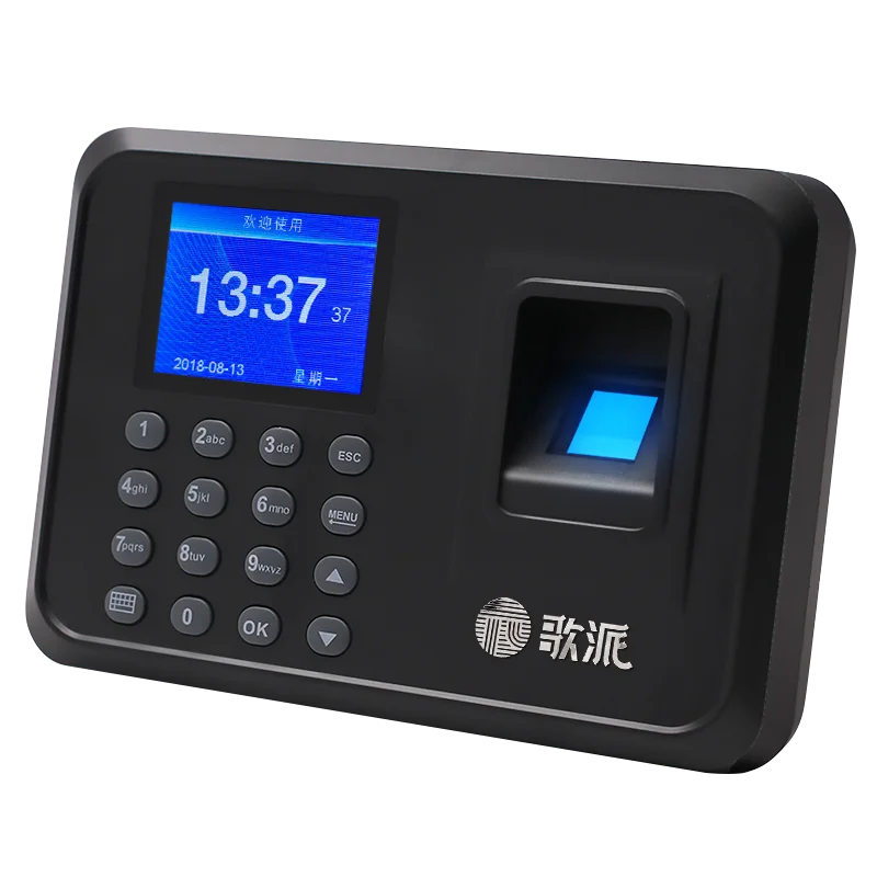 Gepad Time Recording Attendance Device ZMQ-330 Bio-Metric Recorder Fingerprint Time Attendance Machine For Office And Factory