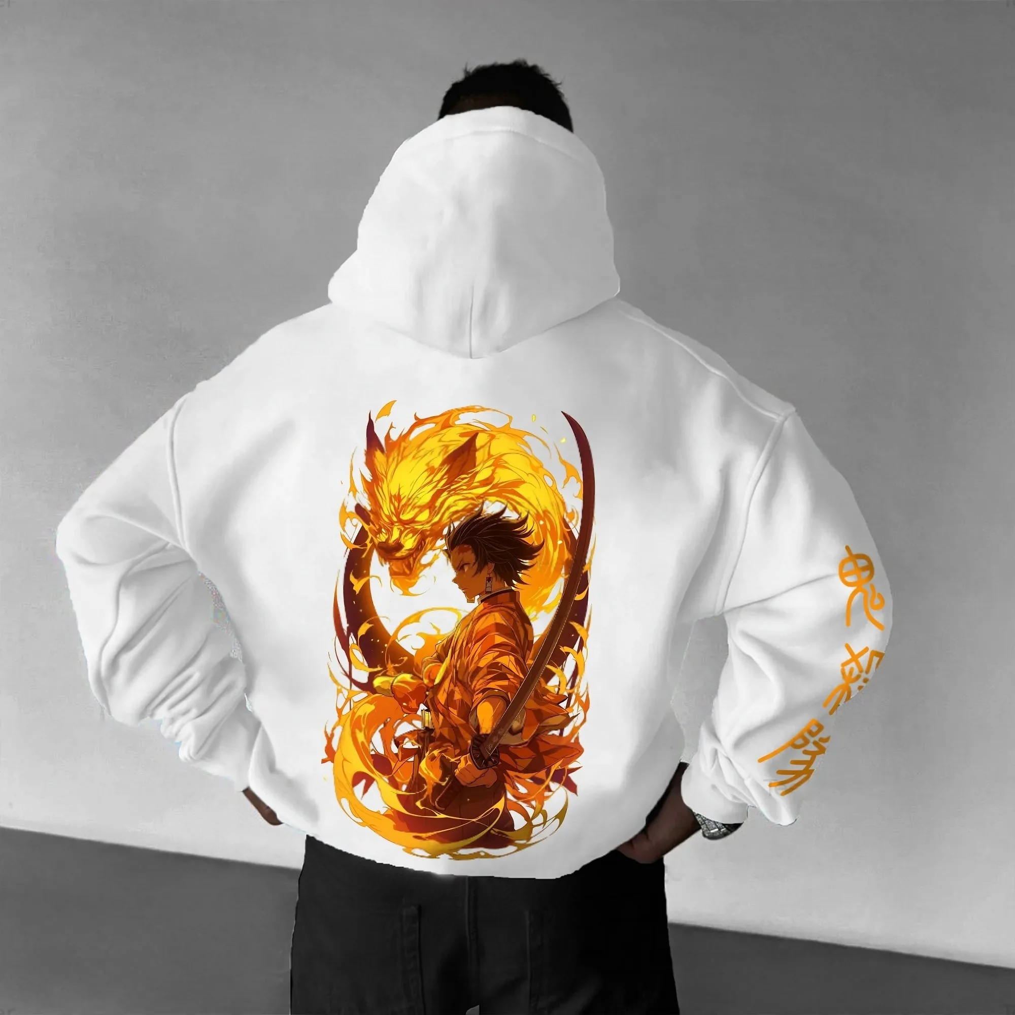 

Sun Breathing Dragon Hoodie,Otaku Must-Have,Anime Merch,Sweatshirt,Streetwear,Harajuku,Oversized Fit,Aesthetic,Y2K,Men,Women