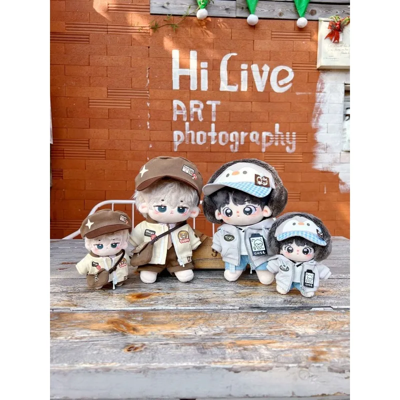 

Baby clothes 20cm 10cm 15cm New cotton doll outfits in stock