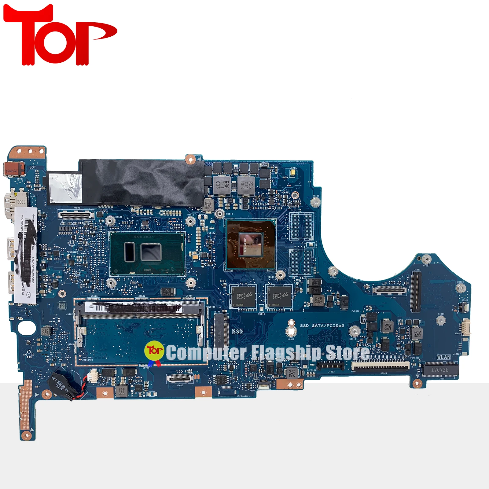 Ux560uqk Laptop-Motherboard für asus zenbook flip ux560u ux560ux q524uq q534u q534ux q534uq gt940 i3 i5 i7 8g-ram Mainboard