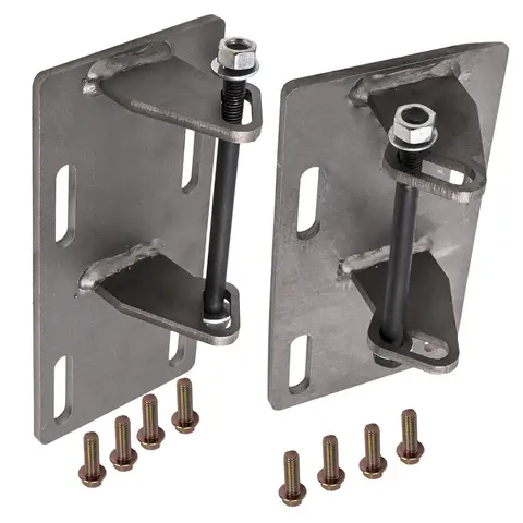Motor Swap Mount Brackets Adapter Plates for Chevrolet C10 LS Engine LS1 LS2 LQ4  LS3 6.0 6.2 1973-1987