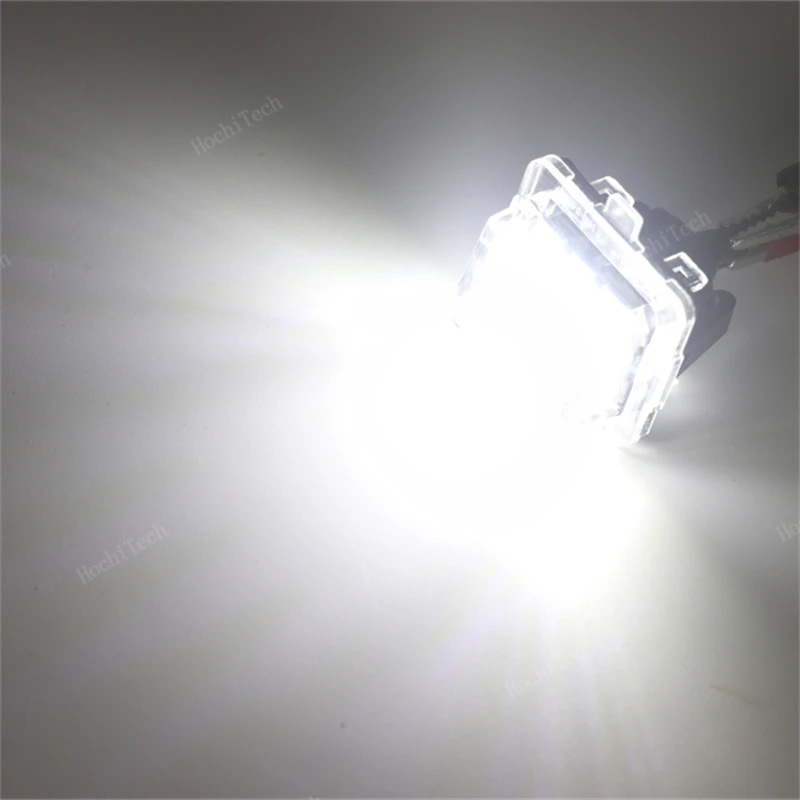 2pcs Error Free SMD LED Number License Plate Light Kit for Mercedes C E S CL W204 W212 C207 C216 W221 Car License Plate Lights