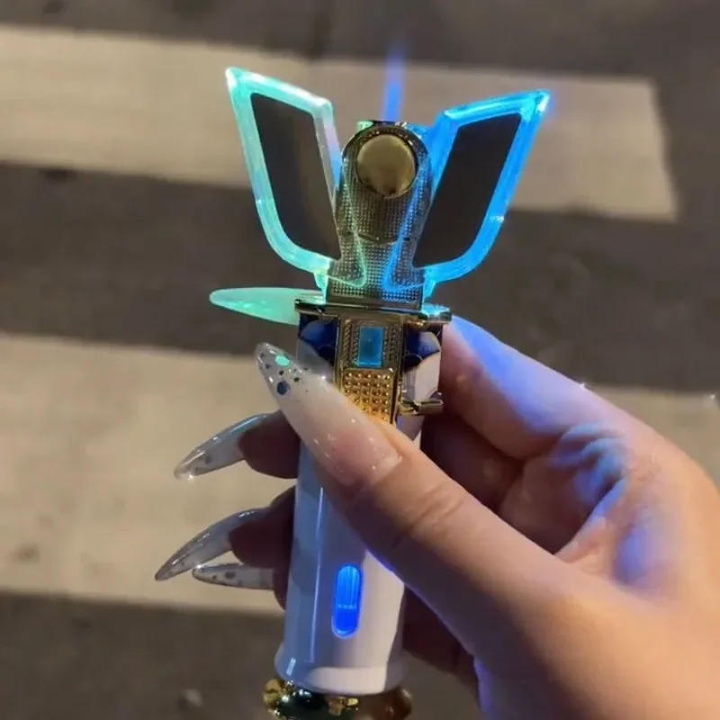 Childhood Memories Believe in The Power of Light Colorful Lights Windproof Gas Lighter Portable Gift High-end Gift for Boyfriend