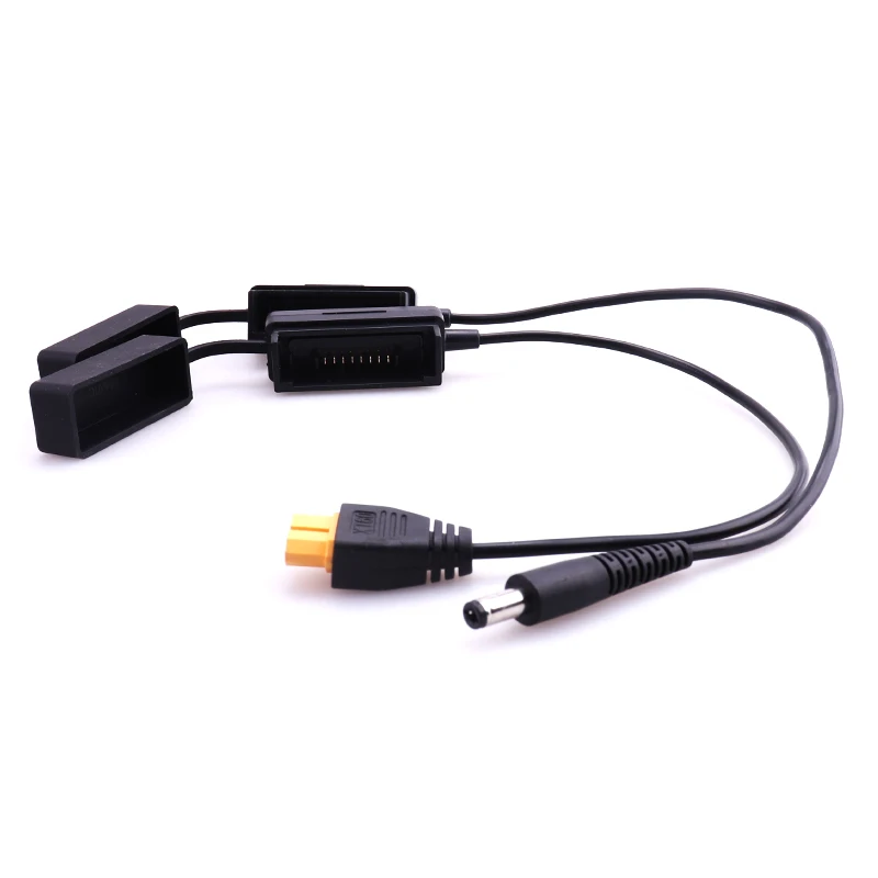 2pcs XT60 Cable DC5.5 Port Cable Battery Charging Conversion Line For dji mavic 3 drone accessories