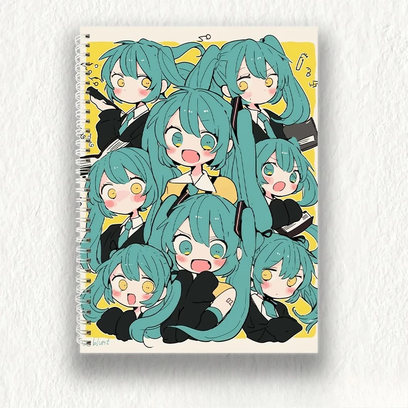 Hatsune Miku Schetsblok B5 A4 8K Multi Size Dik Papier Tekenboek Voor Leuke Anime Kunst Praktijk Klassiek Speelgoed