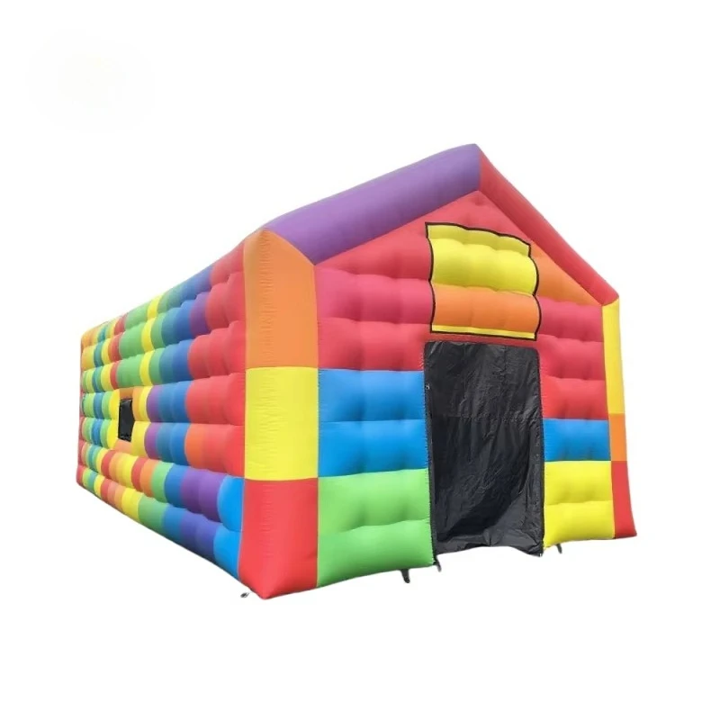 

STLFKiddohop Indoor/Outdoor PVC Grey Inflatable Tent for Kids & Adults Temporary Party Medical or Advertising House