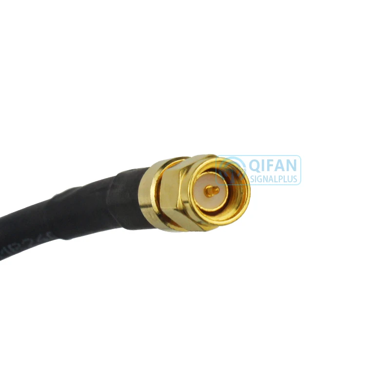 Imagem -04 - Equivalente do Cabo Coaxial do rf Baixa Perda Homem de Sma ao Homem de n Lmr240 3g 4g 5g Lte Ham Gps Wifi 50 Ohms 15 m 48ft