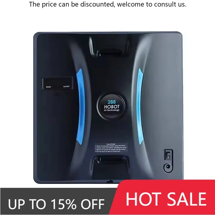 

Paihao HOBOT288 Smart WiFi APP Remote Window Cleaner Robot Good Cheaper Wet Dry Commercial Auto Vacuum For Household Hotel Use