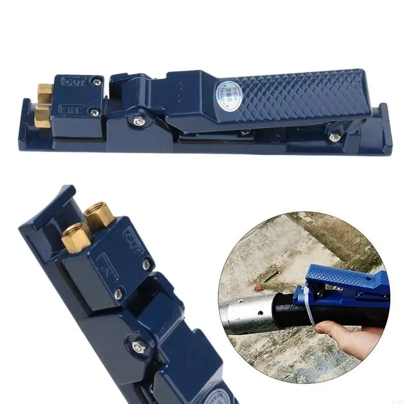 

L74C 1/8 Durable Pneumatic Switch for Sandblaster Remote Control Switch 0.4-0.8 for Palm Pressing Efficient Sand