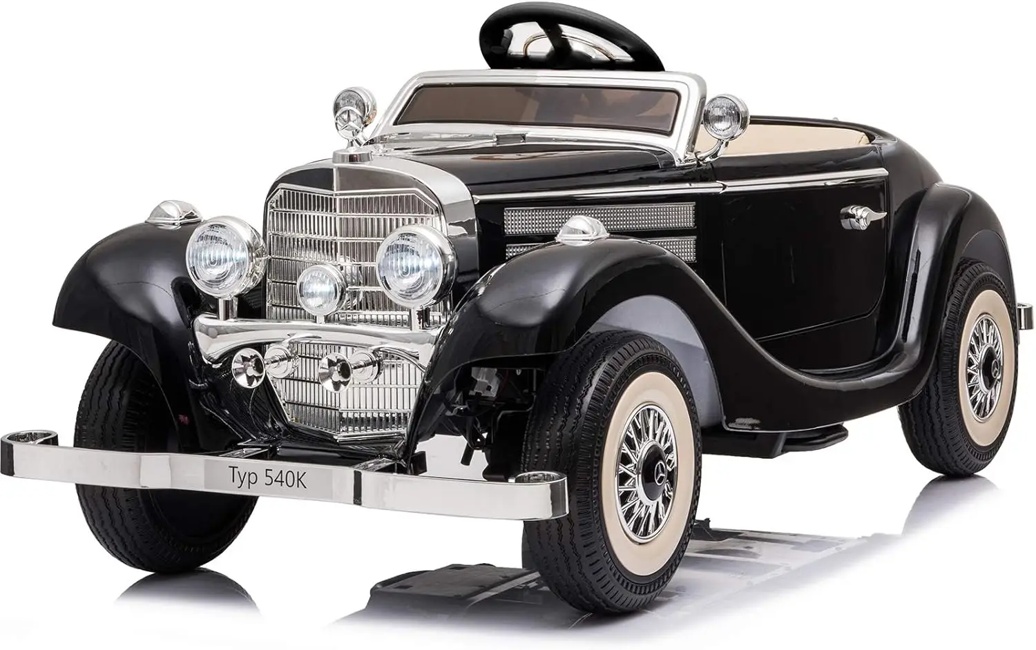 Samochód dla dzieci z pilotem zdalnego sterowania kompatybilny z Mercedes Benz 12V 14Ah Power Vehicles Wheels Parent-Child Max Load 220Ibs R