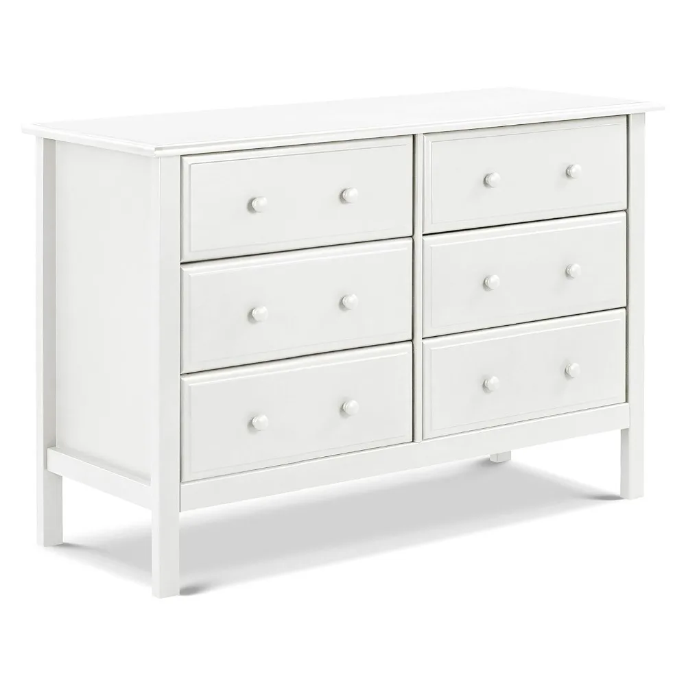 6-Drawer Double Wide Dresser, Greenguard Gold Certified