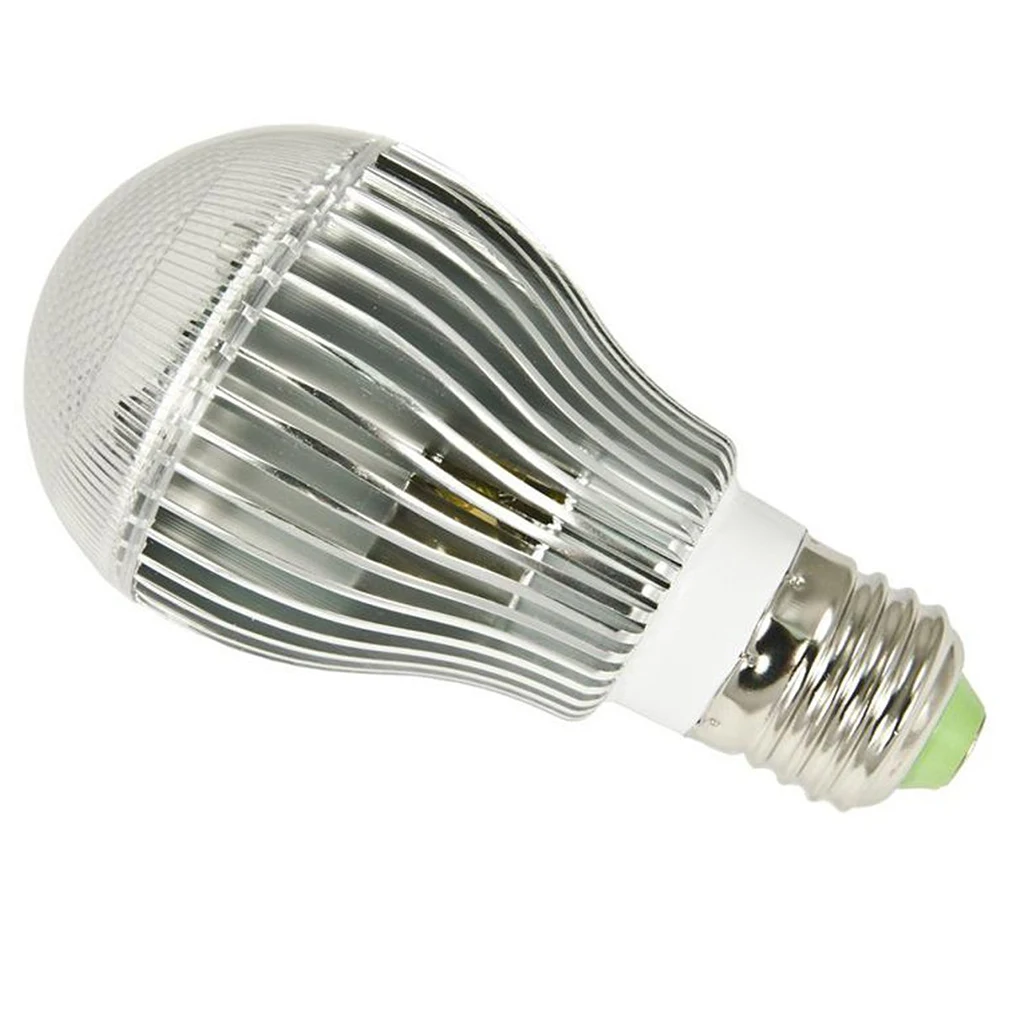 Luz prateada do RGB da máscara do grânulo do metal, bulbo Tredndy novo, 9W, QPD20, CA 85V-265V, E27