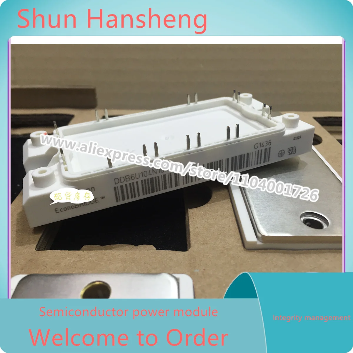 

MEW Original IGBT MODULE DDB6U100N16RR DDB6U104N16RR DDB6U134N16RR DDB6U180N16RR TDB6HK180N16RR-B11 DDB6U180N16RRP-B37 in stock