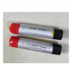 2Pcs/Lot 3.7V 13600 900MAh 5C High Rate Power Polymer Lithium Ion Li-po Li-ion Rechargeable Battery