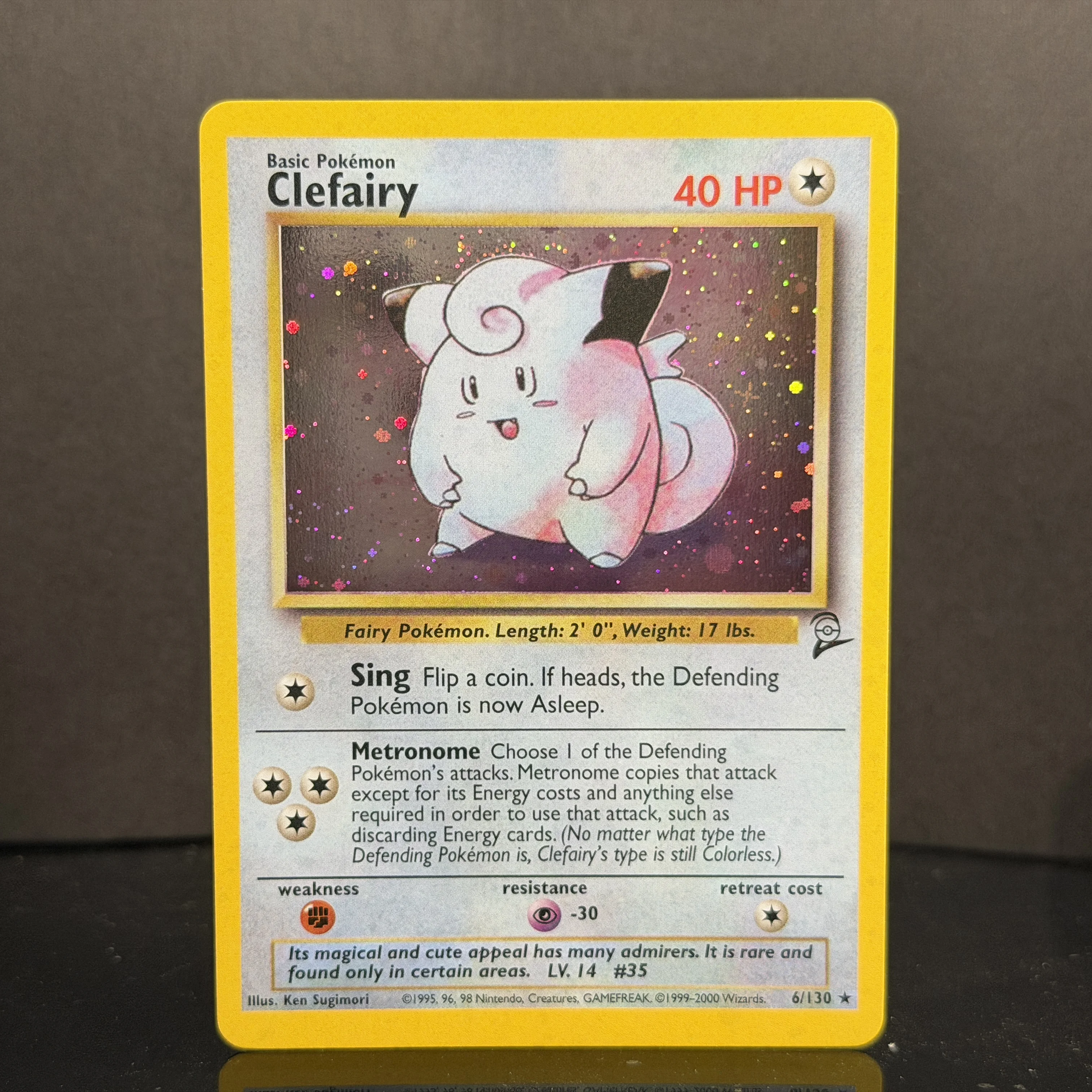 PTCG Pocket 2000 Basis-Set 2 OG Nostalgie-Sammelkarten Hitmonchan Scyther Clefable Pidgeot Mewtwo Traditionelle Holo-Proxy-Karten – Detail 12