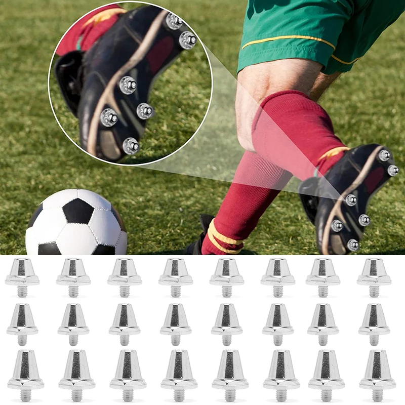 Botas de fútbol de aluminio antideslizantes, tachuelas de M5 para deportes atléticos al aire libre, 11MM,13MM,15MM