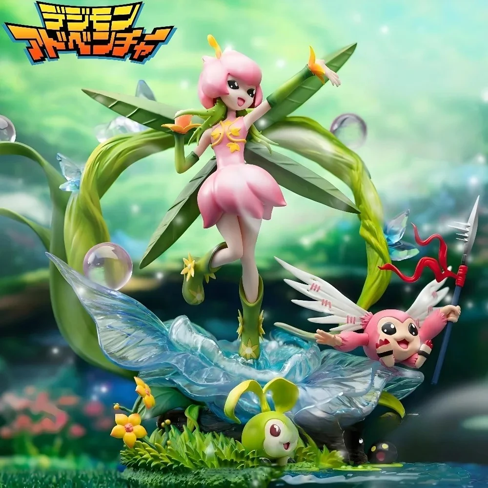 

20cm/7.87in Anime Digimon Adventure Figure Lilimon Tanemon Action Figure PVC Model Collection Doll Decoration Toys Gifts