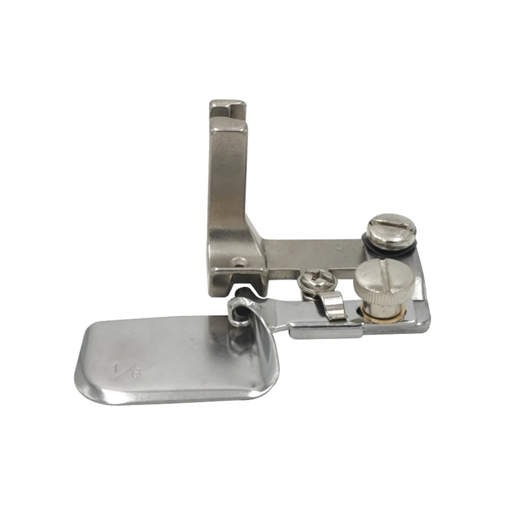 

Hemming Presser Foot Stainless Steel Sewing Machine Binder For Lightweight Fabric Arc-Shaped Binding Attachment Folder Overlock