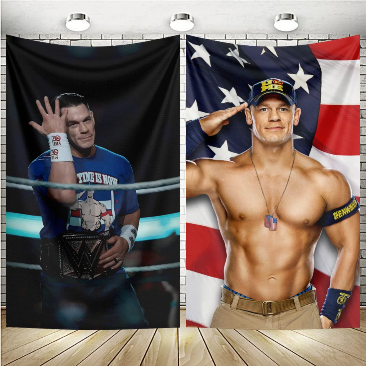 

3×5FT J-John - CenaS Flag WWE Wrestler Legend Motivational Wall Poster Gym Tapestry Home Dorm Decor Inspirational Canvas Flag