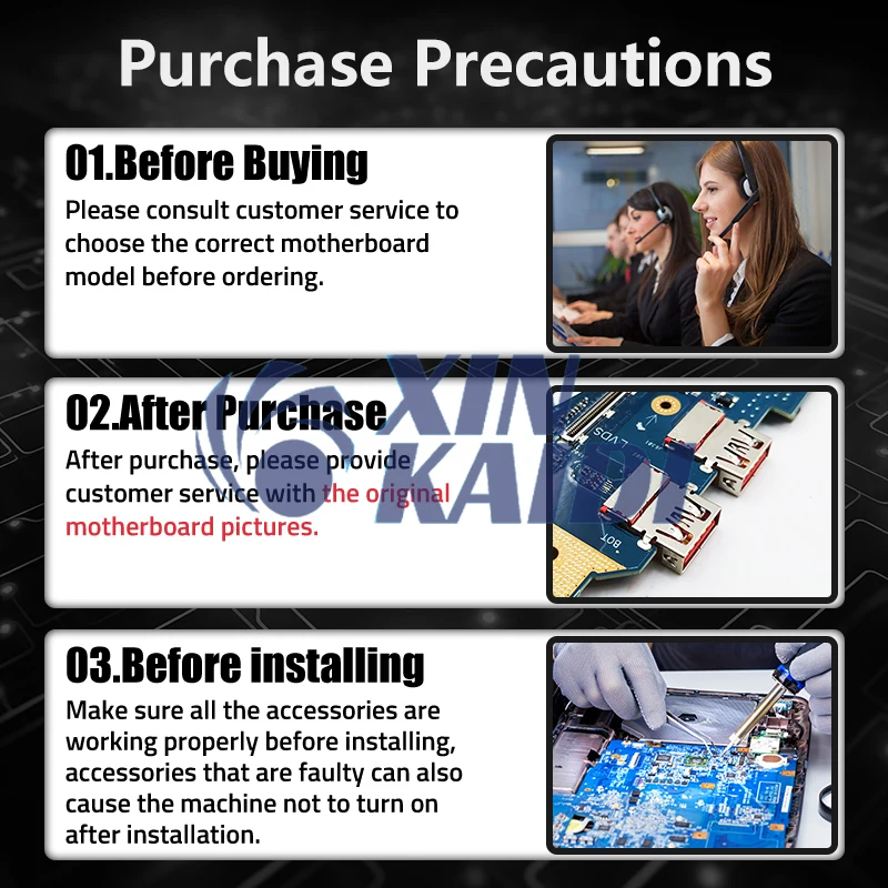 Per ASUS X450JB X450JF X450JN A450J SV41JV GT7 SV41J X450JB ​ X450JA X450JC X450JD ​ X450JBR X450JV X550JB X440JB Scheda madre X450J