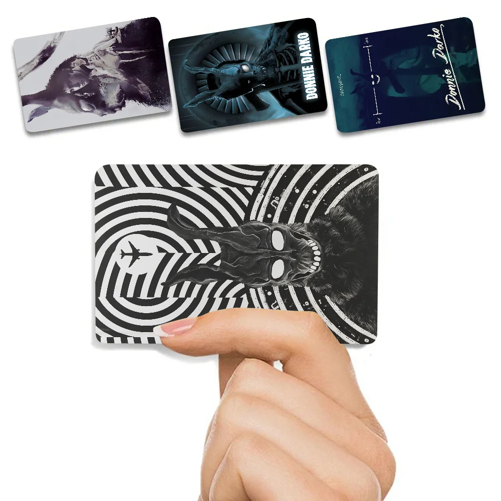 Film Donnie Darko Spiel Film Abdeckung Aufkleber Fall Für Kleine Chip Kredit Debit Karte Vorderseite