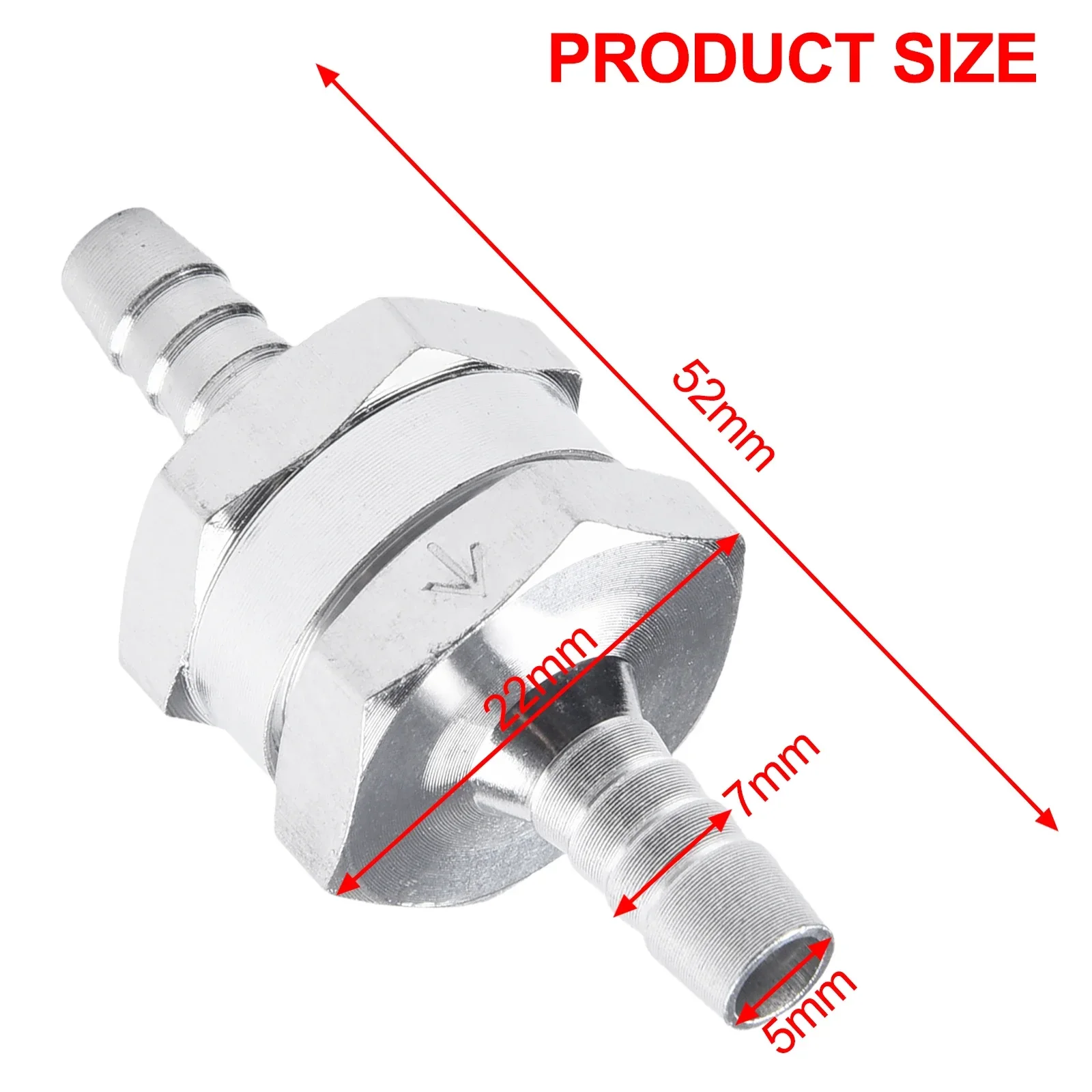 Durable Non-Return Valve Fuel Parts Repair Replacement Spare High Temperature Resistant Accessories Automobile