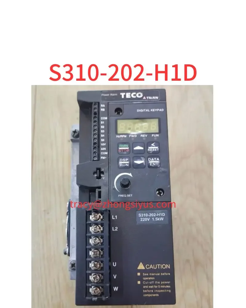 Second-hand inverter s310-202-h1d 1.5 kw 220v